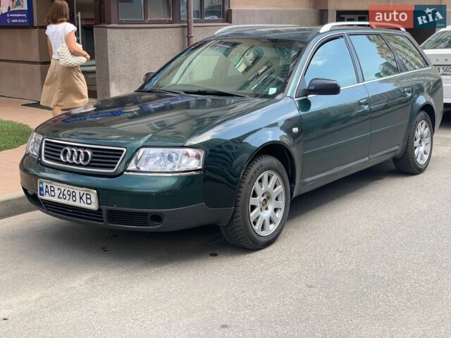 Зелений Ауді А6, об'ємом двигуна 2.4 л та пробігом 319 тис. км за 4200 $, фото 1 на Automoto.ua