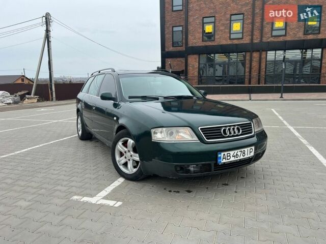 Зеленый Ауди А6, объемом двигателя 2.5 л и пробегом 334 тыс. км за 3000 $, фото 1 на Automoto.ua