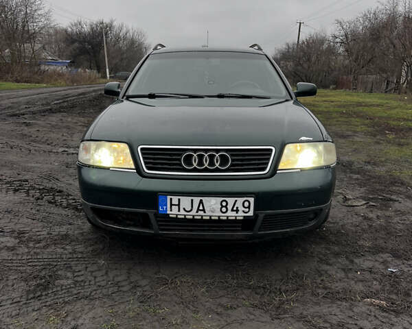 Зеленый Ауди А6, объемом двигателя 1.9 л и пробегом 596 тыс. км за 2200 $, фото 1 на Automoto.ua