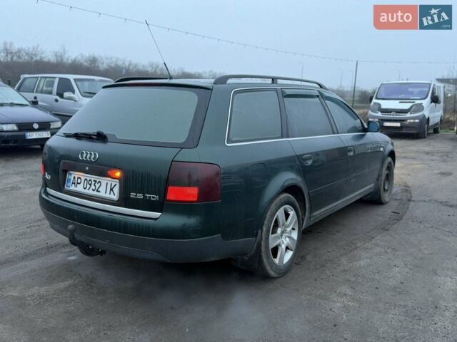 Зеленый Ауди А6, объемом двигателя 2.5 л и пробегом 350 тыс. км за 3399 $, фото 1 на Automoto.ua