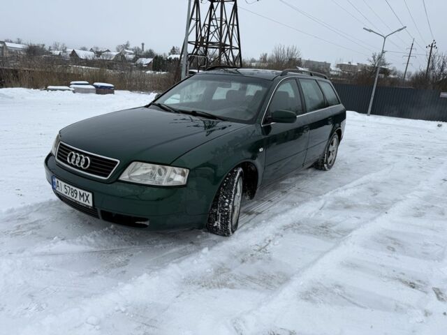 Зеленый Ауди А6, объемом двигателя 2.5 л и пробегом 272 тыс. км за 4200 $, фото 1 на Automoto.ua