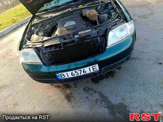 Зеленый Ауди А6, объемом двигателя 2.4 л и пробегом 34800 тыс. км за 3200 $, фото 1 на Automoto.ua