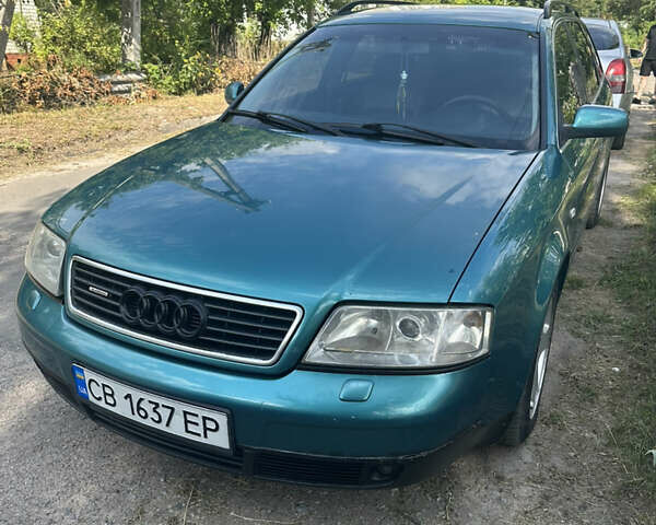 Зеленый Ауди А6, объемом двигателя 2.5 л и пробегом 307 тыс. км за 4500 $, фото 1 на Automoto.ua