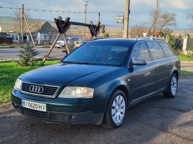 Зеленый Ауди А6, объемом двигателя 2.5 л и пробегом 368 тыс. км за 2600 $, фото 1 на Automoto.ua