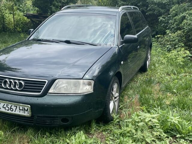 Зеленый Ауди А6, объемом двигателя 2.4 л и пробегом 440 тыс. км за 3200 $, фото 1 на Automoto.ua
