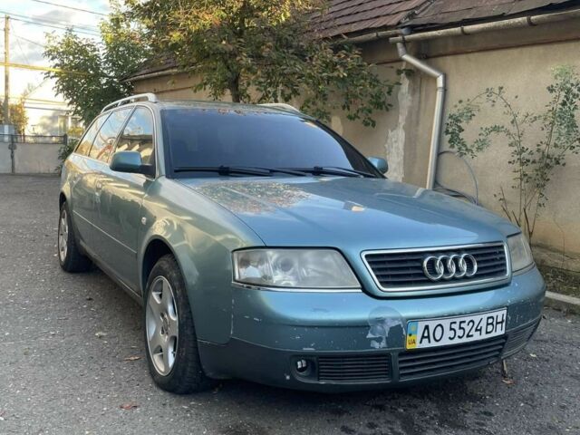 Зеленый Ауди А6, объемом двигателя 2.5 л и пробегом 160 тыс. км за 2800 $, фото 1 на Automoto.ua