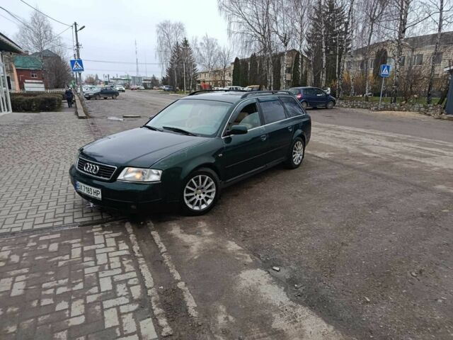 Зеленый Ауди А6, объемом двигателя 1.8 л и пробегом 300 тыс. км за 3400 $, фото 1 на Automoto.ua