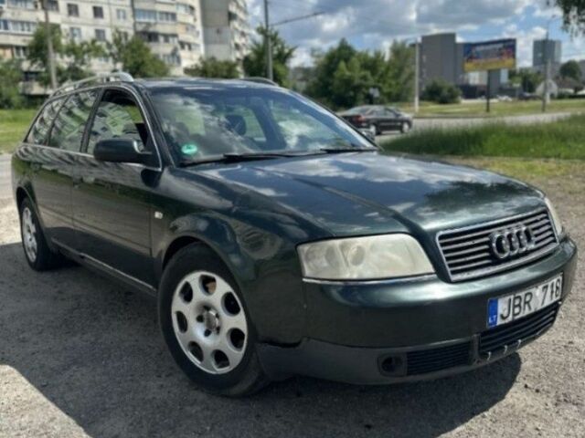 Зелений Ауді А6, об'ємом двигуна 2.5 л та пробігом 265 тис. км за 2000 $, фото 1 на Automoto.ua