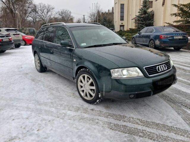 Зеленый Ауди А6, объемом двигателя 2 л и пробегом 200 тыс. км за 3250 $, фото 1 на Automoto.ua