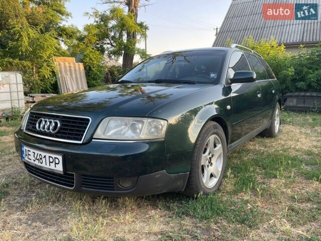 Зеленый Ауди А6, объемом двигателя 2.5 л и пробегом 280 тыс. км за 4500 $, фото 1 на Automoto.ua