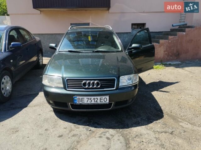 Зеленый Ауди А6, объемом двигателя 2.5 л и пробегом 328 тыс. км за 4500 $, фото 1 на Automoto.ua