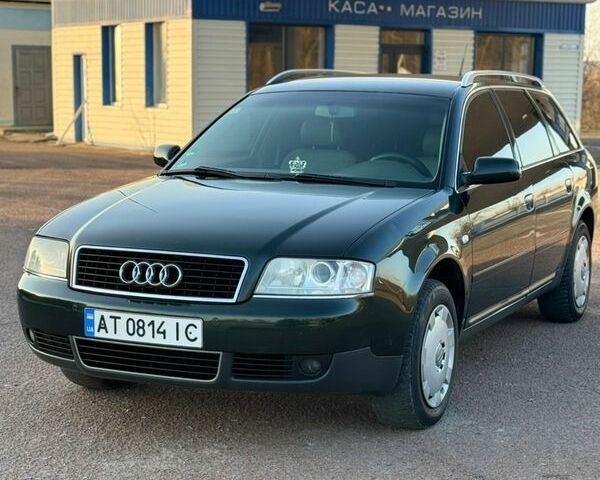 Зеленый Ауди А6, объемом двигателя 2.5 л и пробегом 294 тыс. км за 3950 $, фото 1 на Automoto.ua
