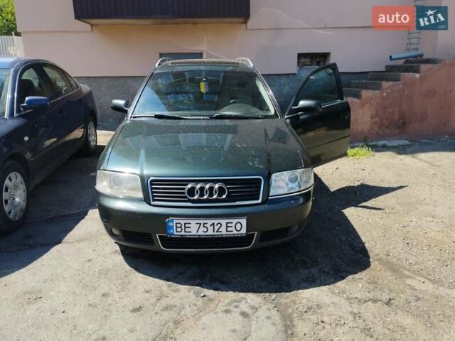 Зеленый Ауди А6, объемом двигателя 2.5 л и пробегом 328 тыс. км за 4500 $, фото 1 на Automoto.ua