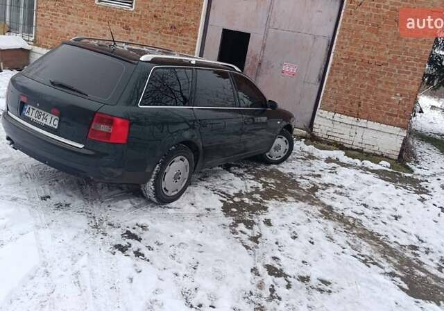 Зеленый Ауди А6, объемом двигателя 2.5 л и пробегом 290 тыс. км за 3350 $, фото 1 на Automoto.ua
