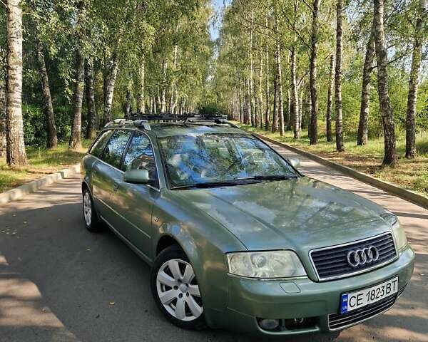 Зеленый Ауди А6, объемом двигателя 2.5 л и пробегом 319 тыс. км за 4200 $, фото 1 на Automoto.ua