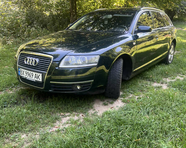 Зеленый Ауди А6, объемом двигателя 2.4 л и пробегом 296 тыс. км за 7100 $, фото 1 на Automoto.ua