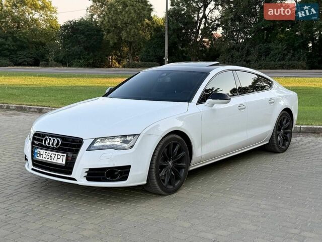 Белый Ауди A7 Sportback, объемом двигателя 3 л и пробегом 198 тыс. км за 23000 $, фото 1 на Automoto.ua