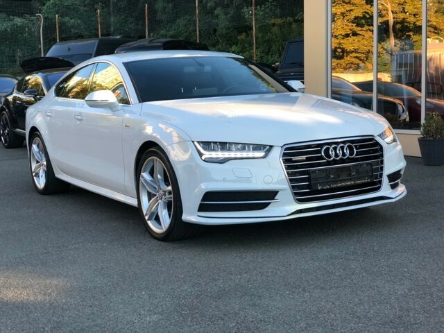 Білий Ауді A7 Sportback, об'ємом двигуна 3 л та пробігом 61 тис. км за 47777 $, фото 1 на Automoto.ua