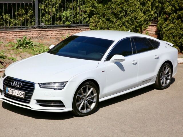 Білий Ауді A7 Sportback, об'ємом двигуна 3 л та пробігом 32 тис. км за 52222 $, фото 1 на Automoto.ua