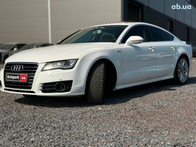 Белый Ауди A7 Sportback, объемом двигателя 3 л и пробегом 298 тыс. км за 16690 $, фото 1 на Automoto.ua