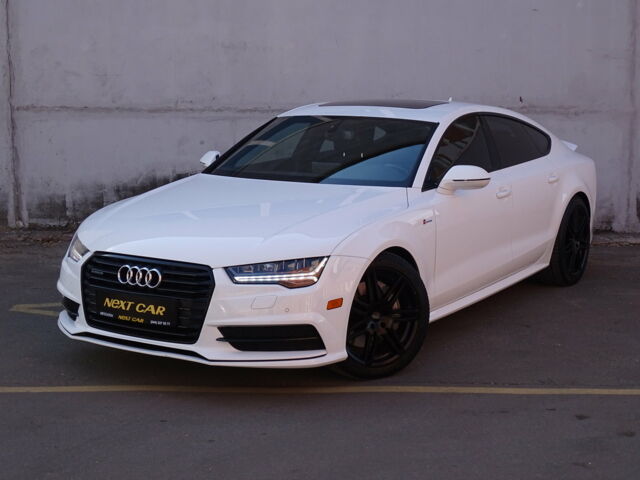 Білий Ауді A7 Sportback, об'ємом двигуна 3 л та пробігом 88 тис. км за 34400 $, фото 1 на Automoto.ua