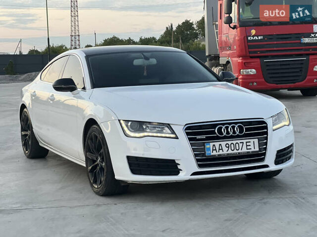 Белый Ауди A7 Sportback, объемом двигателя 2.77 л и пробегом 215 тыс. км за 13500 $, фото 1 на Automoto.ua