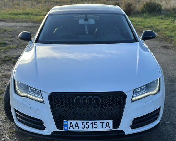 Белый Ауди A7 Sportback, объемом двигателя 2.77 л и пробегом 220 тыс. км за 14200 $, фото 1 на Automoto.ua