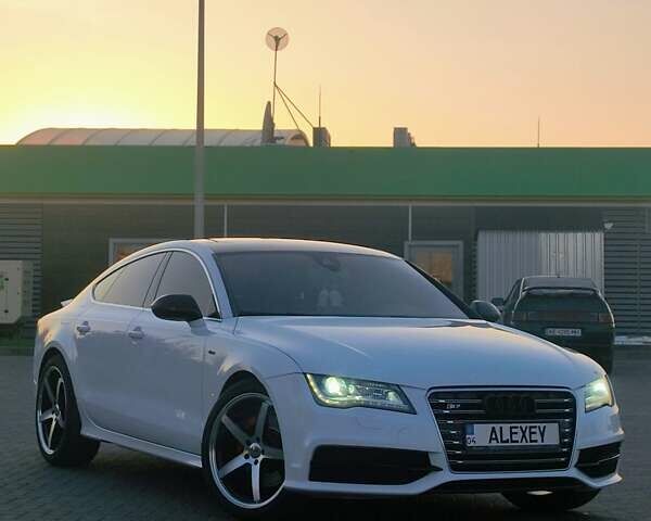 Белый Ауди A7 Sportback, объемом двигателя 3 л и пробегом 151 тыс. км за 17000 $, фото 1 на Automoto.ua