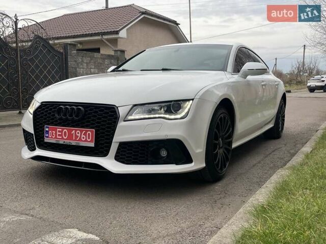 Ауді A7 Sportback 2013 у Рівному на Automoto.ua Білий Ауді A7 Sportback, об'ємом двигуна 3 л та пробігом 202 тис. км за 12900 $, фото 1 на Automoto.ua