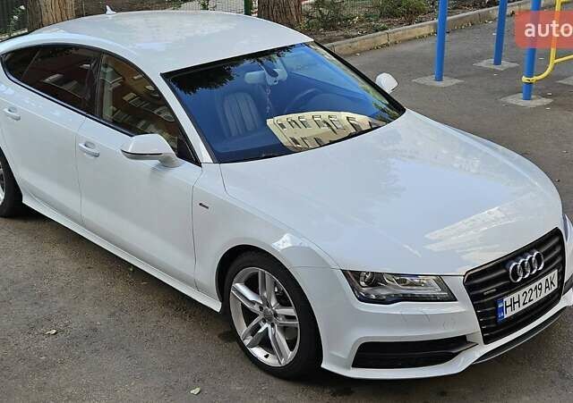 Белый Ауди A7 Sportback, объемом двигателя 2.77 л и пробегом 67 тыс. км за 21500 $, фото 1 на Automoto.ua