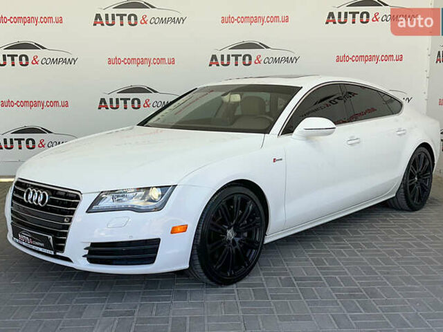 Белый Ауди A7 Sportback, объемом двигателя 3 л и пробегом 164 тыс. км за 17950 $, фото 1 на Automoto.ua
