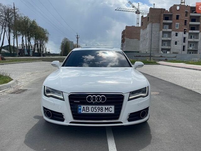 Белый Ауди A7 Sportback, объемом двигателя 2.97 л и пробегом 151 тыс. км за 19900 $, фото 1 на Automoto.ua