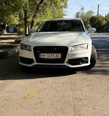 Белый Ауди A7 Sportback, объемом двигателя 3 л и пробегом 110 тыс. км за 23500 $, фото 1 на Automoto.ua
