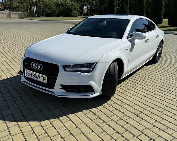 Белый Ауди A7 Sportback, объемом двигателя 3 л и пробегом 162 тыс. км за 21300 $, фото 1 на Automoto.ua