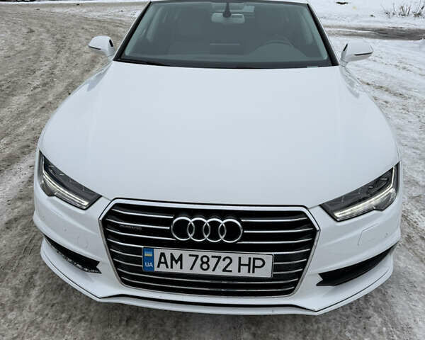 Белый Ауди A7 Sportback, объемом двигателя 3 л и пробегом 144 тыс. км за 20000 $, фото 1 на Automoto.ua
