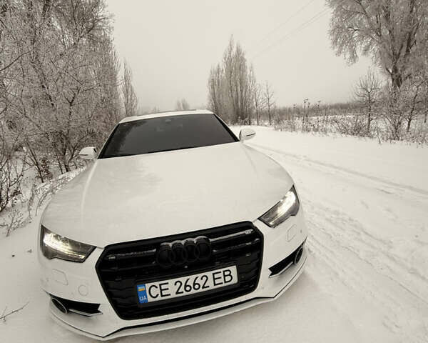 Белый Ауди A7 Sportback, объемом двигателя 3 л и пробегом 139 тыс. км за 24000 $, фото 1 на Automoto.ua