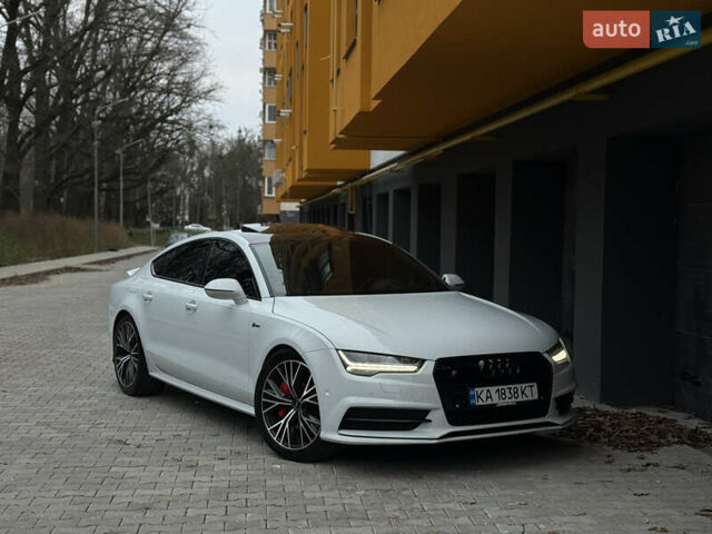 Белый Ауди A7 Sportback, объемом двигателя 3 л и пробегом 180 тыс. км за 23550 $, фото 1 на Automoto.ua
