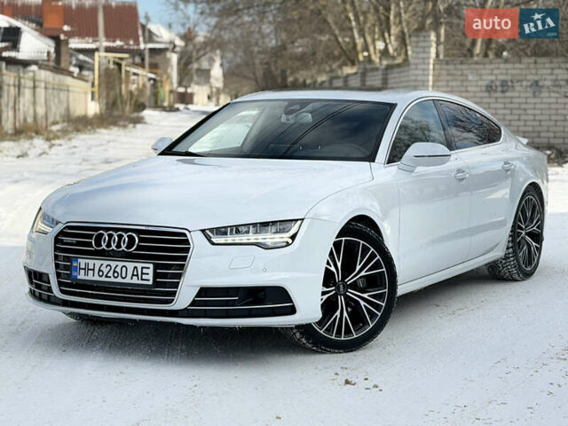 Белый Ауди A7 Sportback, объемом двигателя 3 л и пробегом 165 тыс. км за 26000 $, фото 1 на Automoto.ua