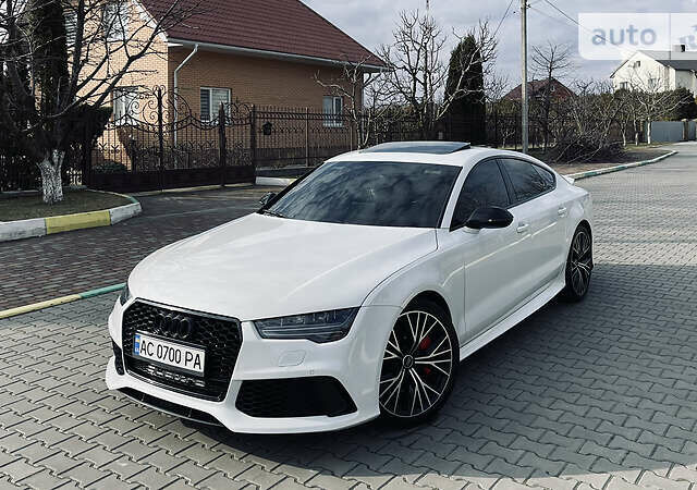 Белый Ауди A7 Sportback, объемом двигателя 3 л и пробегом 90 тыс. км за 33500 $, фото 1 на Automoto.ua