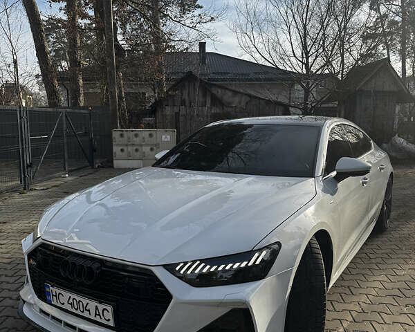 Белый Ауди A7 Sportback, объемом двигателя 3 л и пробегом 92 тыс. км за 46500 $, фото 1 на Automoto.ua
