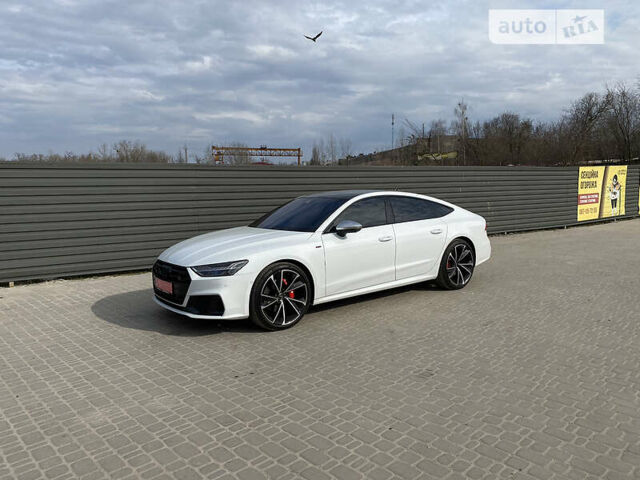 Белый Ауди A7 Sportback, объемом двигателя 3 л и пробегом 13 тыс. км за 82250 $, фото 1 на Automoto.ua