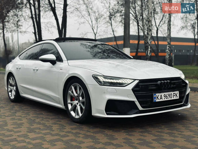 Білий Ауді A7 Sportback, об'ємом двигуна 3 л та пробігом 59 тис. км за 52600 $, фото 1 на Automoto.ua