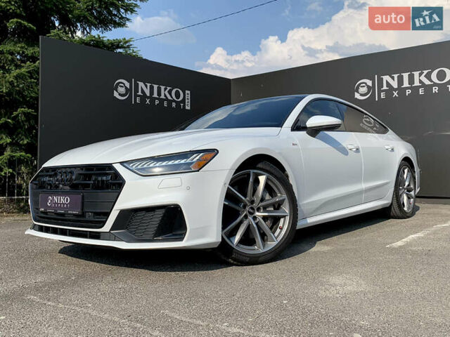 Білий Ауді A7 Sportback, об'ємом двигуна 2 л та пробігом 70 тис. км за 48900 $, фото 1 на Automoto.ua