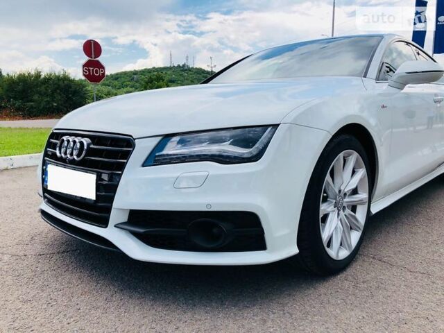 Білий Ауді A7 Sportback, об'ємом двигуна 3 л та пробігом 123 тис. км за 32500 $, фото 1 на Automoto.ua