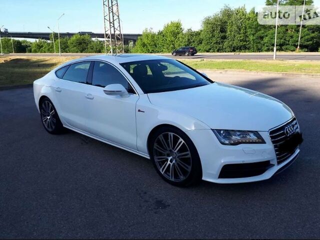 Белый Ауди A7 Sportback, объемом двигателя 3 л и пробегом 82 тыс. км за 24500 $, фото 1 на Automoto.ua