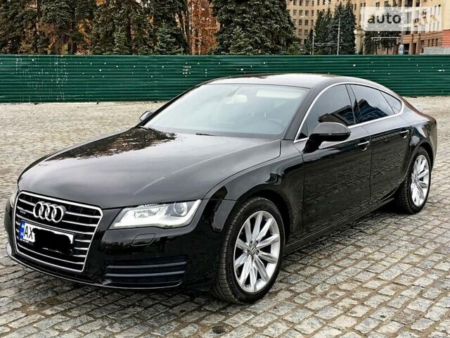 Черный Ауди A7 Sportback, объемом двигателя 3 л и пробегом 137 тыс. км за 29700 $, фото 1 на Automoto.ua