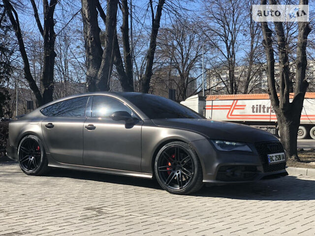 Чорний Ауді A7 Sportback, об'ємом двигуна 3 л та пробігом 135 тис. км за 21500 $, фото 1 на Automoto.ua