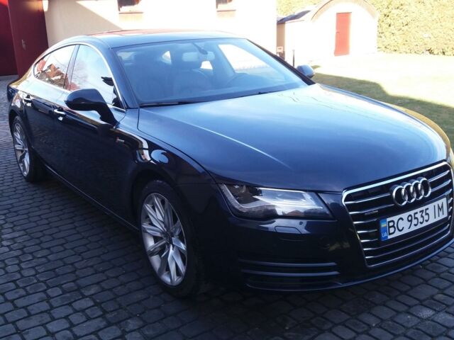 Чорний Ауді A7 Sportback, об'ємом двигуна 3 л та пробігом 160 тис. км за 22500 $, фото 1 на Automoto.ua