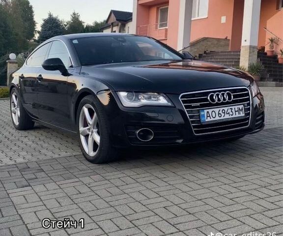 Черный Ауди A7 Sportback, объемом двигателя 3 л и пробегом 320 тыс. км за 18000 $, фото 1 на Automoto.ua