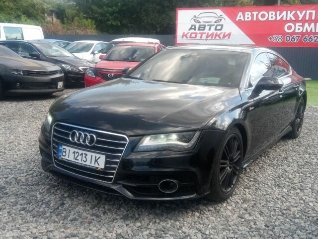 Черный Ауди A7 Sportback, объемом двигателя 3 л и пробегом 280 тыс. км за 12122 $, фото 1 на Automoto.ua